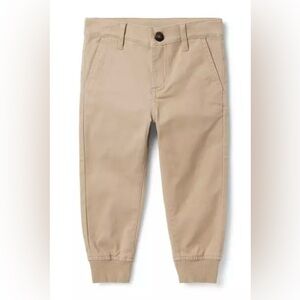 Janie and Jack The Button Twill Jogger
